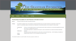 Desktop Screenshot of granthamfoundation.org